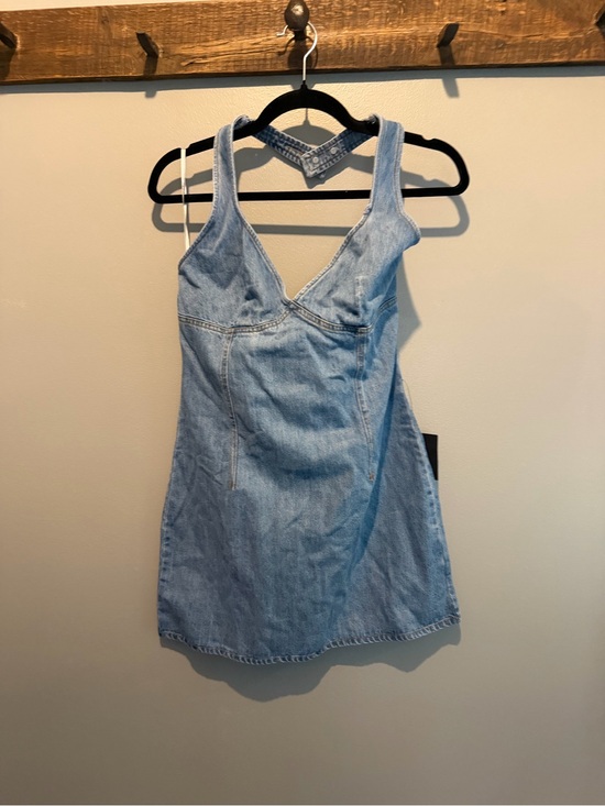 Lulus Dresses & Skirts - Lulu's Light Blue Denim Mini Dress